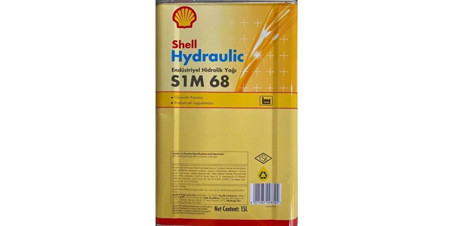 SHELL HYDRAULIC S1 M 68 (15 LT) HİDROLİK YAĞI